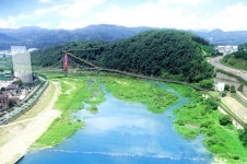 홍천 연봉~송학정 인도교 공사 내년 12월 완료