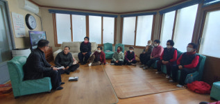 양산시 삼성동, 설 명절 앞두고 경로당 순회