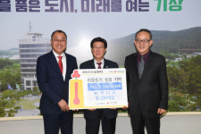 ㈜커니스, 부산 기장군에 덴탈마스크 50만장 기탁
