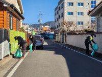 밀양시 삼문동 환경지킴이 동네 환경정비 실시