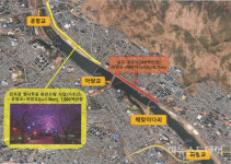 대구 동구청,  금호강변 벚나무길 오색 조명 구경 오세요