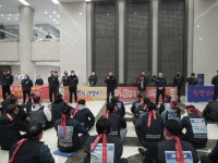 격려금 왜 덜 주나 현대모비스 노조, 본사 점거 농성