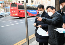 오후석 행정2부지사, 성남시 이매촌·한신 정류소 방문해 광역버스 입석 상황 점검