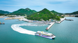 진도-제주 쾌속카페리 산타모니카호, 취항 1주년 이벤트 개최