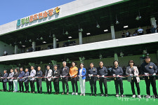 정선 골프연습장 개장…열악한 골프 환경 개선