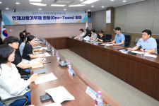 [포토] 인제사랑기부제 원팀 회의