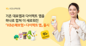 KB손해보험, 하나로 합쳐 더 새로워진 KB손보+다이렉트 앱 출시 