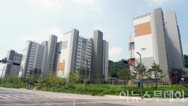 [포토] 철근 누락 오산 세교2 LH 아파트…입주 전 보강 완료 예정