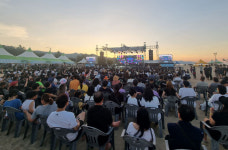 시원하게 놀고 갑니다···동해 망상 비치페스티벌 힙바다-힙海 개최