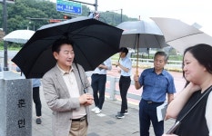 김동근 의정부시장, 훈민초등학교 교통안전 등 민원 해결 나서