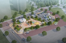 GH, 안양 관양고 주변 지하 주차장 142면 착공