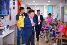 정기명 여수시장, 추석맞이 사회복지시설 위문활동 나서