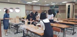 김해시 대동면지역사회보장협의체,  아동과 함께하는 목공예 체험교실