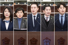 남양주시의회, 손정자·한송연·이진환·김동훈·김상수 의원 시정질문