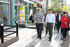 이민근 안산시장, 초지역 센트럴포레 현장 방문…교통환경 개선 검토 