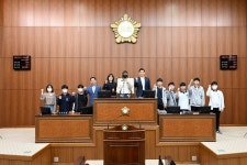 발곡중학교 학생들, 의정부시의회, 2023년도 제2회 청소년 의회교실 체험