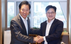 오세훈 시장, 김병수 김포시장 면담… 김포시 서울 편입 의견 청취