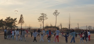 밀양시,  밀양아리랑 오토캠핑장에서 함께 즐기는 야외요가 진행
