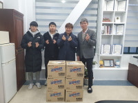 시흥 예수비전교회, 연성동 취약계층에 라면 후원