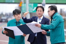 이동환 고양시장, 자유로 지하화 현장·대곡역 임시주차장 등 현장 점검