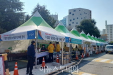 함양 농특산물 부산 메가마트서 봄맞이 특판행사