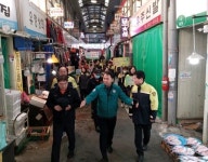 미추홀구, 전통시장 소방 안전 특별 현장점검 진행