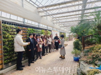 경남 고성군, 공기정화식물원 등 농업 선진 견학지로 인기