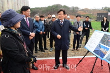 조규일 진주시장, 초장지구 도심 개발에 따른 교통난 해소 기대