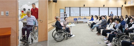 광주 서구, 장애인의 날 앞두고 공직자 장애 공감 체험