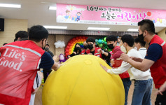 LG전자, 장애인복지시설 암사재활원서 오늘은 어린이날 행사 개최