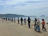 전남 22개 시군 치매안심센터 직원···해양치유 프로그램 체험