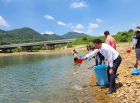청주시, 대청호 뱀장어 치어 방류