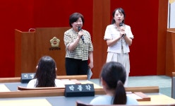 성남시의회, 서현초교 4학년 학생들 홍보관 견학