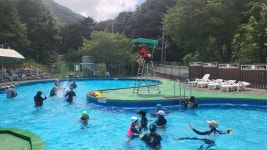 군포시청소년수련원(청양), 여름철 야외물놀이장 운영