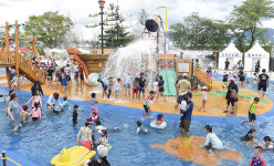 원주시, 공원 내 이동식 물놀이장 2곳 개장