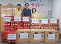 한전 전북건설지사, 함열읍에 수해민을 위한 따뜻한 마음 전달