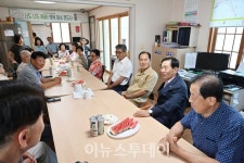 성낙인 창녕군수, 무더위 속 주민 쉼터 현장 점검