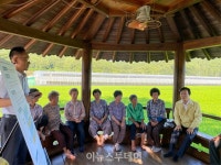 조규일 진주시장, 나불 자연재해위험개선지구 예정지 점검