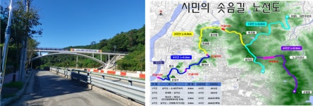 광주 북구, 한새봉과 삼각산 잇는 시민의 솟음길 2구간 개통