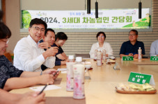 보성군, 차농업 3세대 후계자 도시락 간담회 소통