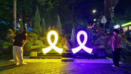 광주 남구, 세월호-이태원 참사 추모 밤에도 빛나는 길 조성