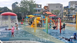 진주시, 물놀이형 수경시설 내년에 만나요