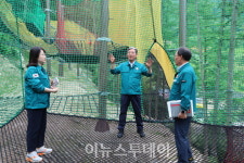 의령군, 자굴산 자연휴양림에 전국 최대 네트모험시설 조성