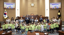 해남 한듬어린이집, 해남군의회 견학