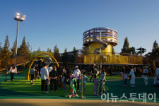 [포토]청주시 문암생태공원 온 가족 힐링놀이터 개장