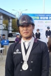 세종시 이 석, 제59회 회장배 승마선수권대회 마장마술 2위