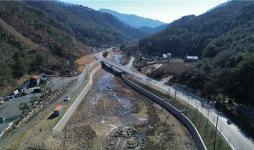 영월군, 군도 14호 운일 2교 재가설 공사 준공