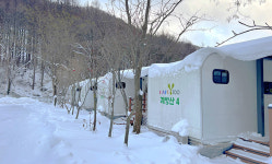 설국서 특별한 하루…평창 계방산오토캠핑장 카라반 할인