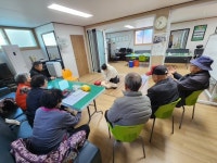 단양군보건의료원, 자동심장충격기 경로당 순회교육 실시