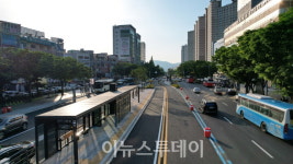 창원시, 원이대로 중앙 버스전용차로 위반 단속